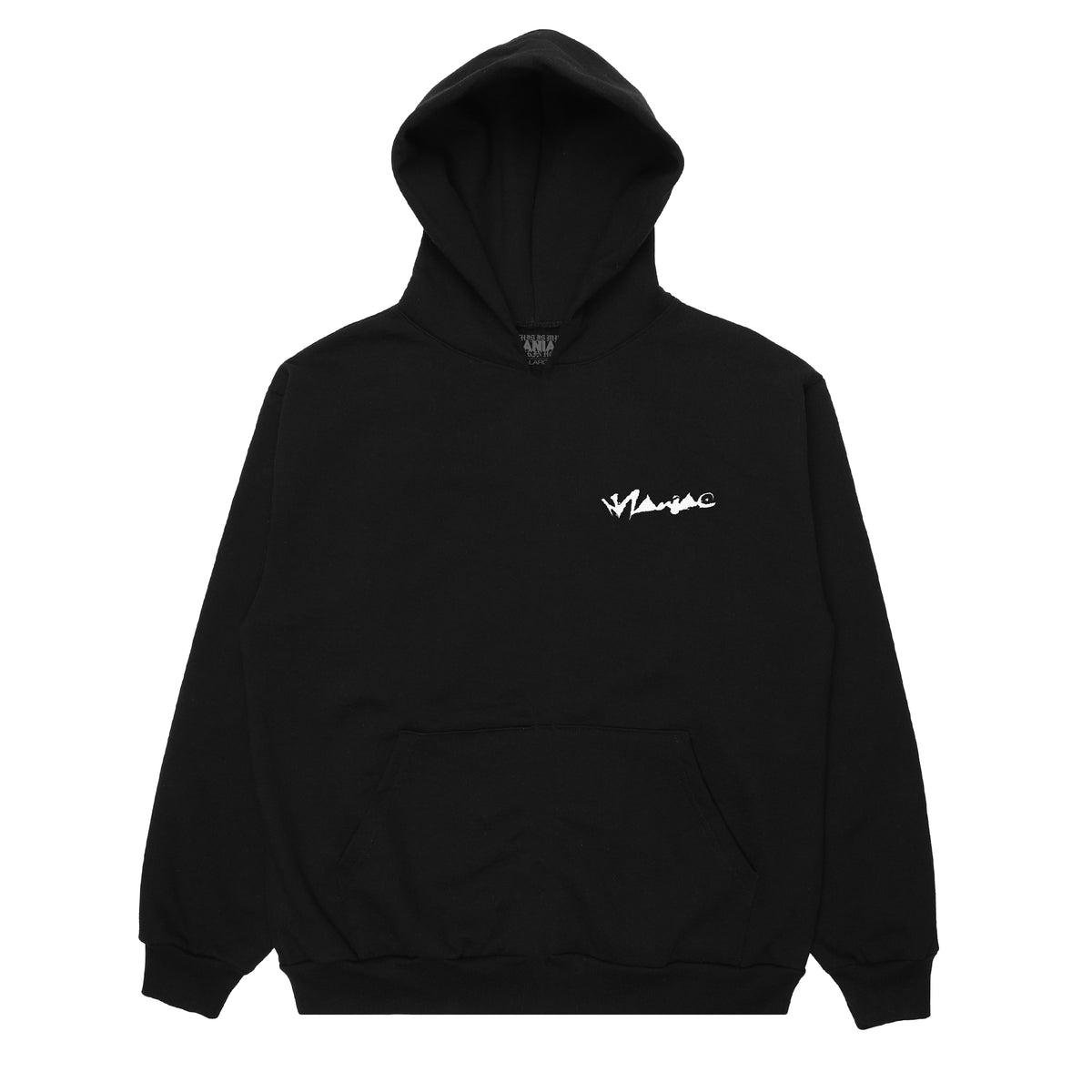 ESSENTIAL MANIAC HOODIE - BLACK – MANIACMFG