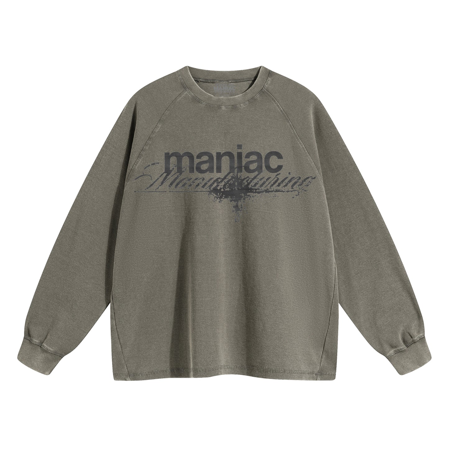 THERMAL SCRIPT (WASHED GREEN)