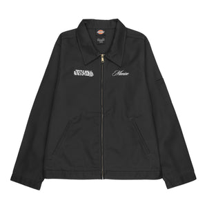 "Quoted from Hell" Dickies Work Jacket (Black)